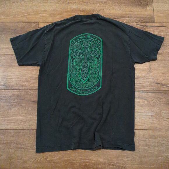 VTG Dropkick Murphy Adult Large Shirt The Warriors Code Skull Punk Rock Grunge - Picture 1 of 7
